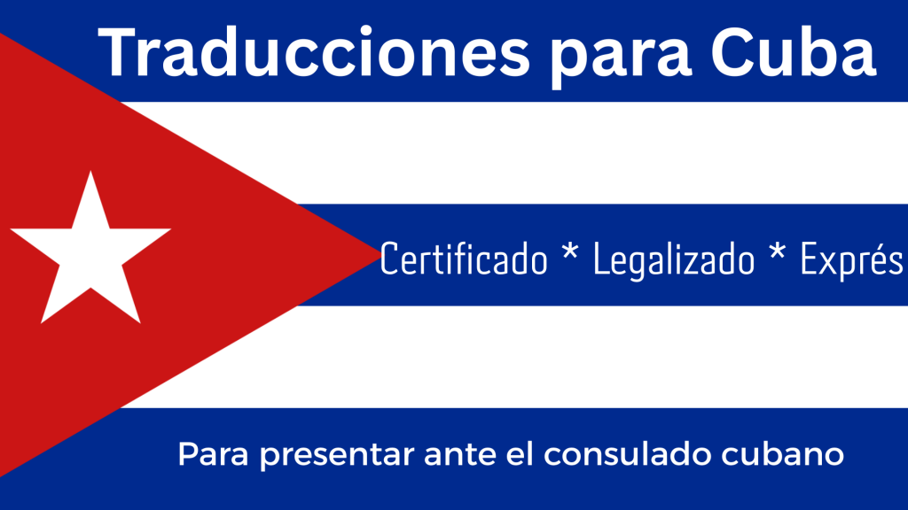 Traducciones para Cuba