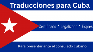 Traducciones para Cuba