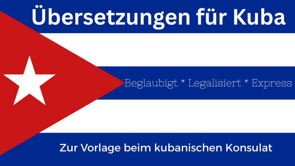 Übersetzungen für Kuba