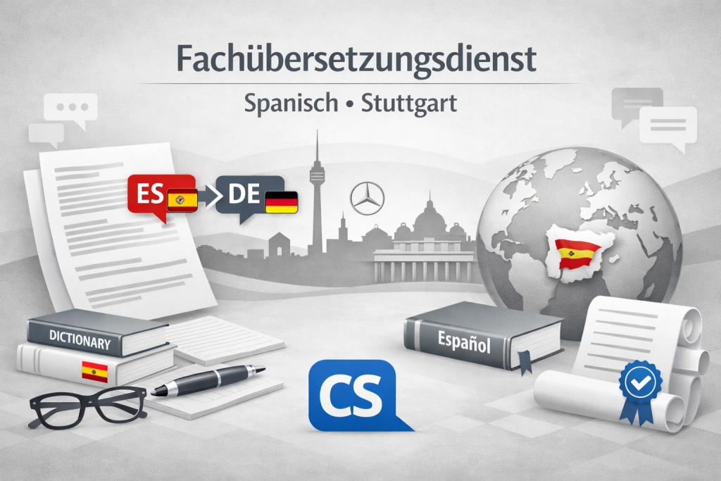 Fachübersetzungen Spanisch Stuttgart