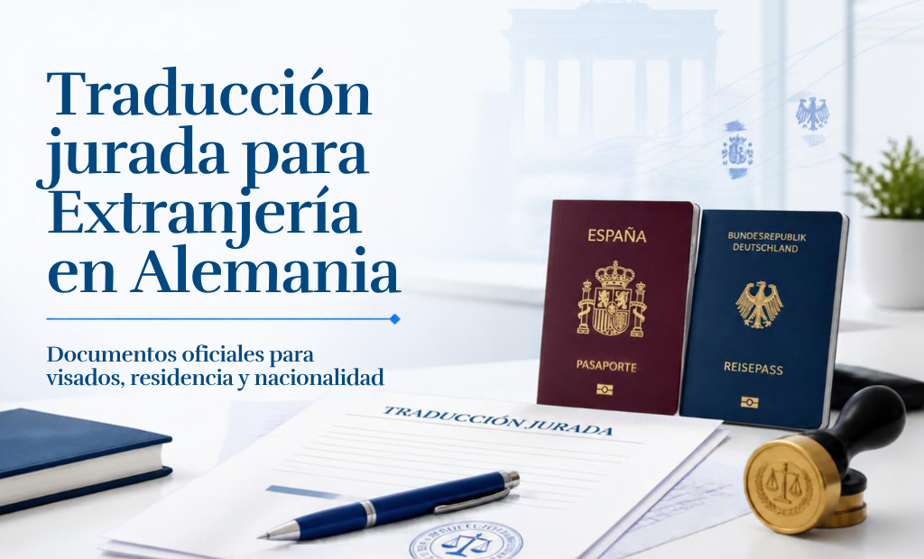 Traduccion jurada extranjería en Alemania