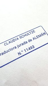 MAEC Stempel