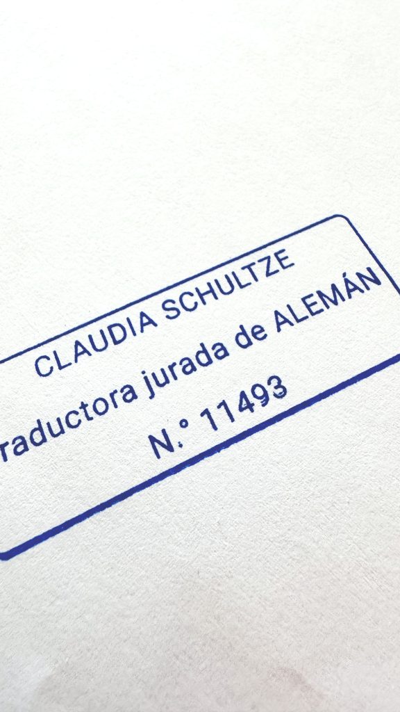 MAEC Stempel